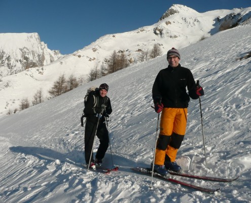 Schitour zur Glorahütte